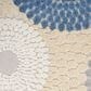 Nourison Aloha ALH29 7"10" x 10"6" Blue and Grey Indoor/Outdoor Area Rug, , large