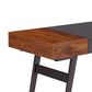 Rta Products Llc Expandable Writing Desk in Antique Mahogany and Grey, , large