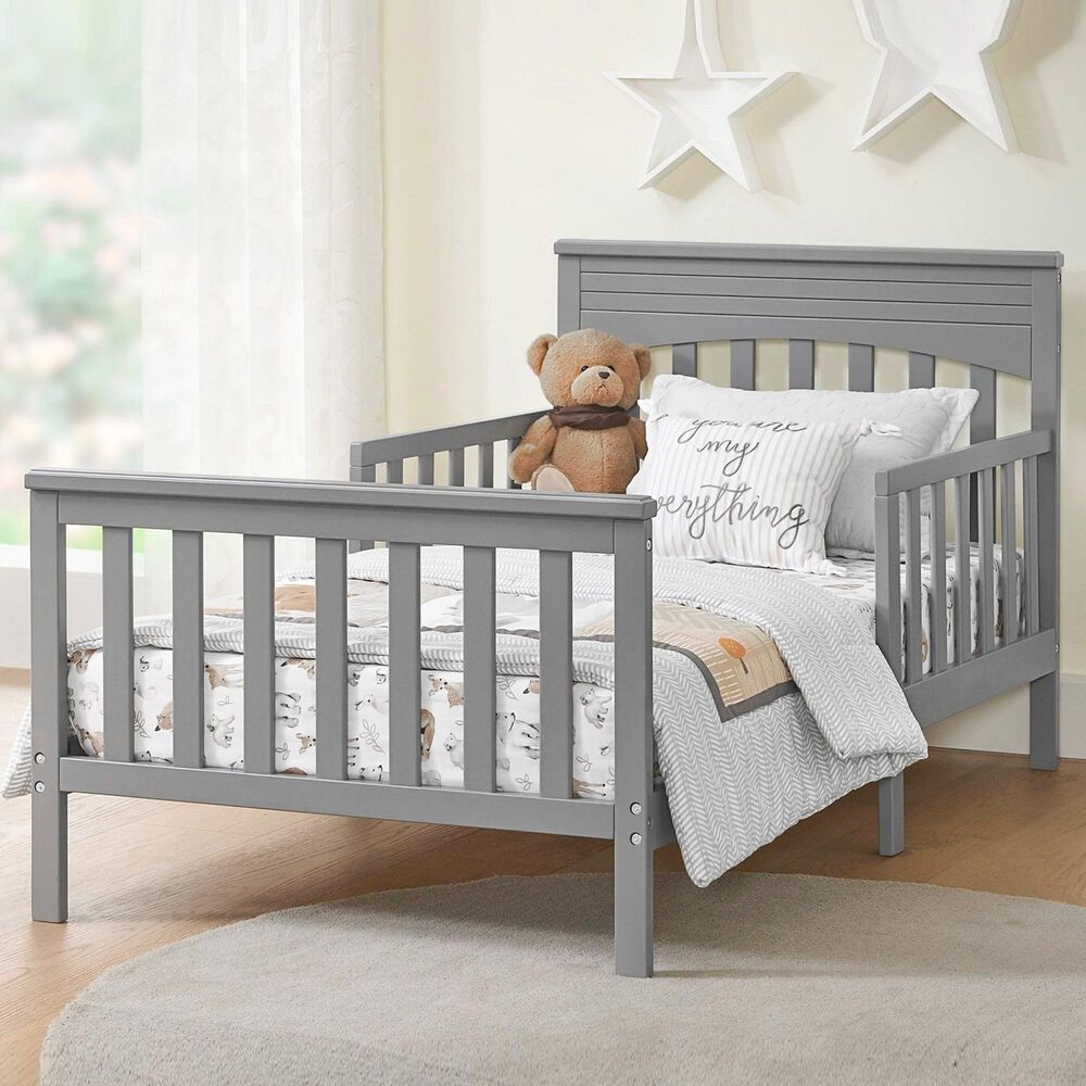 Oxford Baby Harper Toddler Bed in Dove Gray NFM