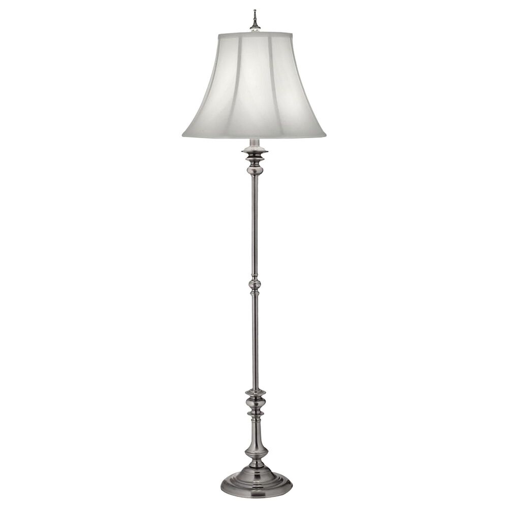 Stiffel Signature Floor Lamp in Antique Nickel, , large