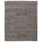 Feizy Dering 8" Round Charcoal Area Rug, , large