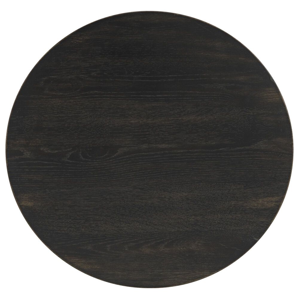 Ashley Galliden Round End Table in Aged Black, , large