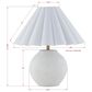 Southern Lighting Madison Table Lamp in White, , large