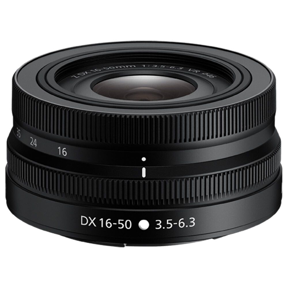 Nikon Z DX 16-50mm f/3.5-6.3 VR Zoom Lens in Black, , large