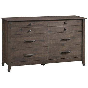 Sauder Carson Forge 6 Drawer Dresser in Coffee Oak, , large