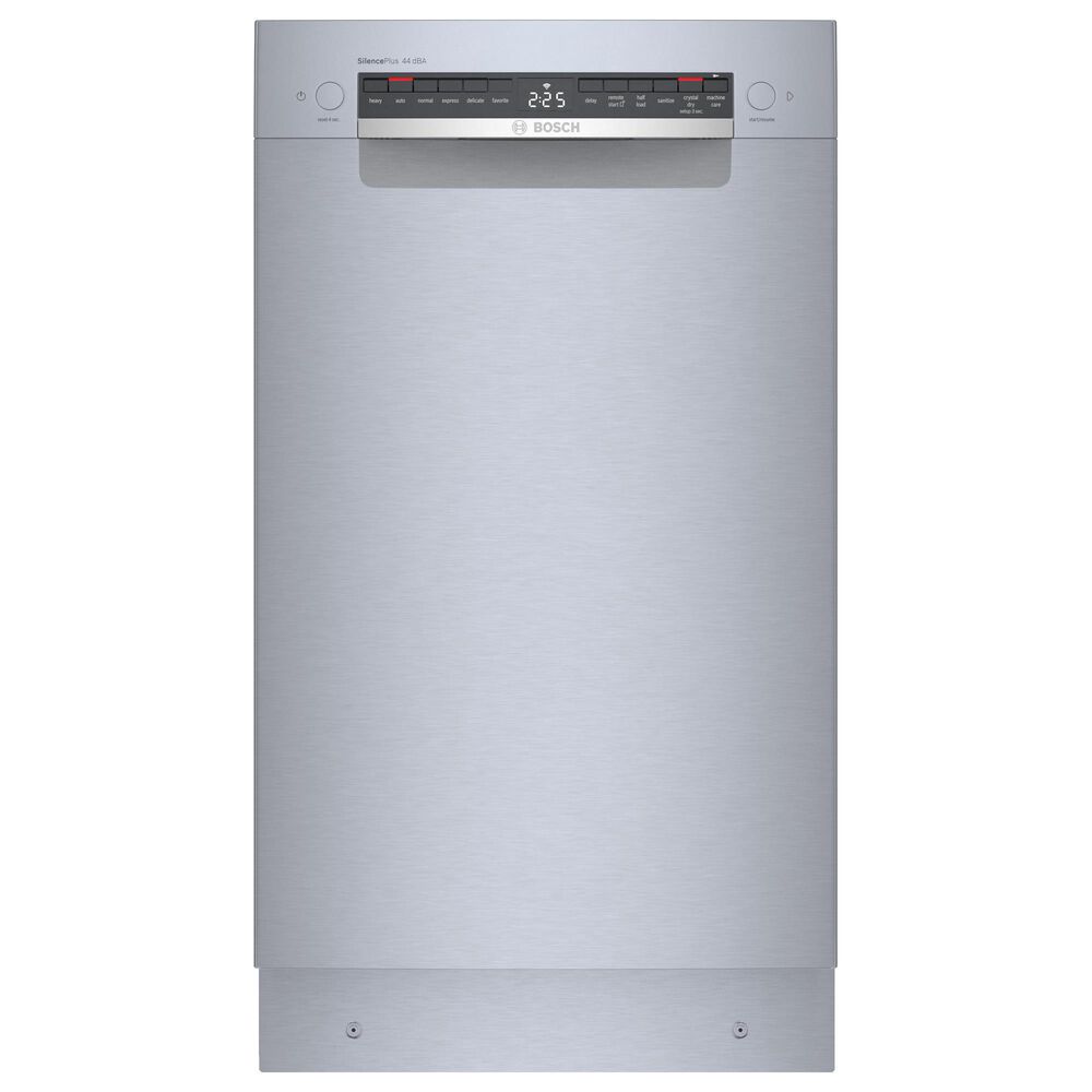 Bosch 800 Series 18" Built In Recessed Handle Dishwasher in Stainless Steel, , large