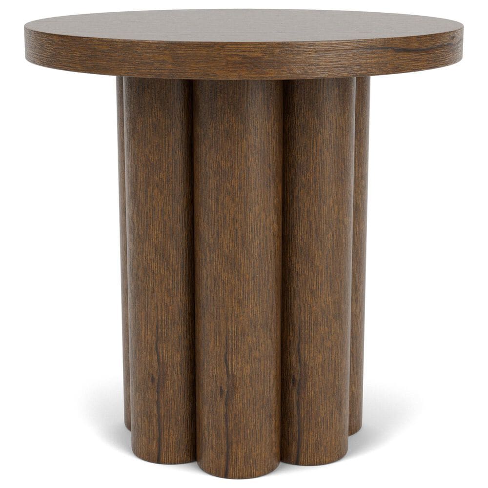 Riverside Furniture Santa Cruz End Table in Whiskey Oak, , large