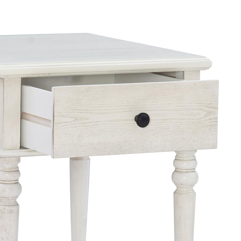 Linon Home Decor Mcghie Side Table in White, , large
