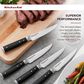 KitchenAid Gourmet 4-Piece Steak Knife Set in Stainless Steel and Black, , large