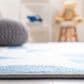 Safavieh Kids Playhouse KPH222F 6"7" x 9" Grey and Blue Rug, , large