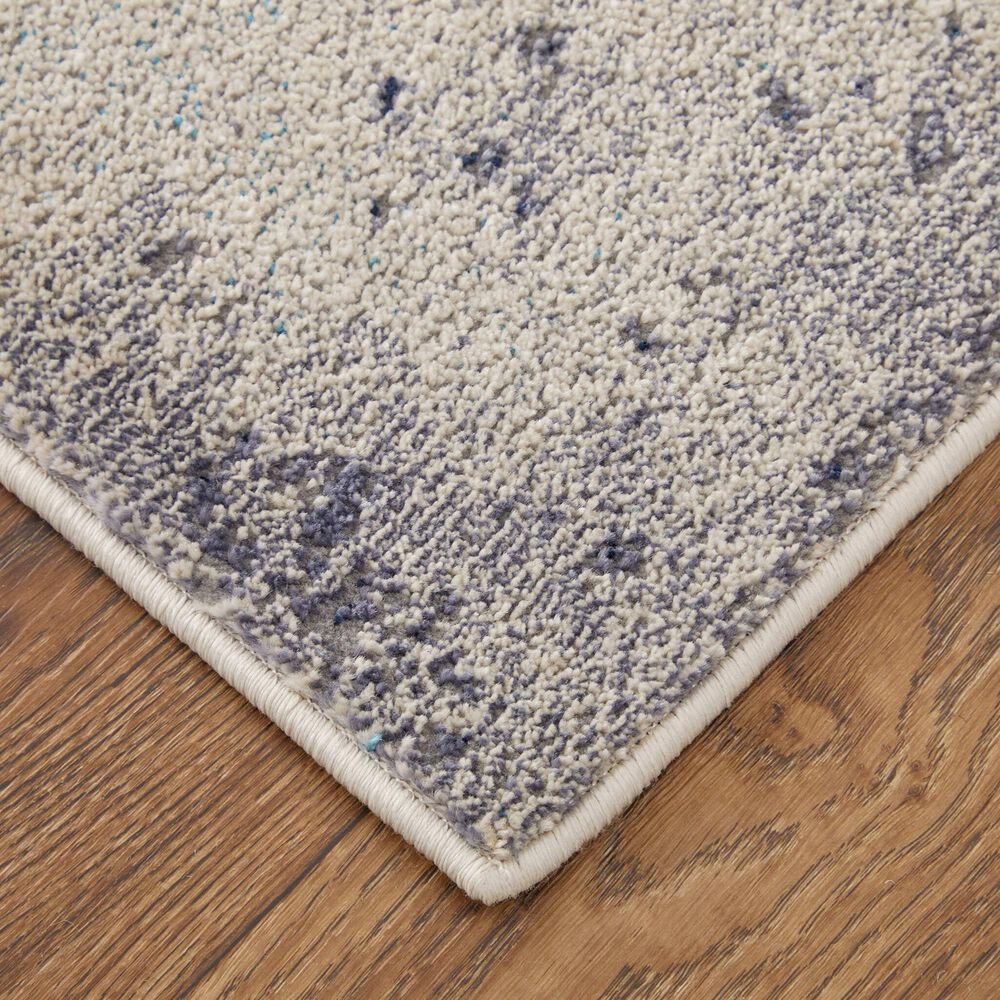Feizy Astra 3&#39;11&quot; x 6&#39; Ivory and Blue Area Rug, , large