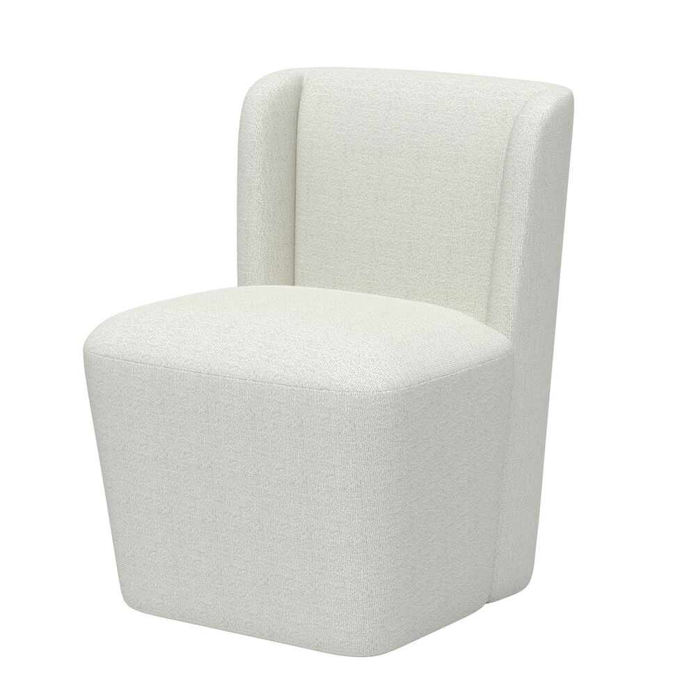 Interlochen Contemporary Dining Side Chair in Merino Pearl White, , large