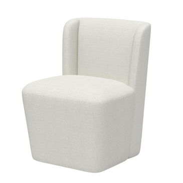 Interlochen Contemporary Dining Side Chair in Merino Pearl White, , large