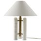 Four Hands Medici Table Lamp in Charcoal, White and Antique Brass, , large