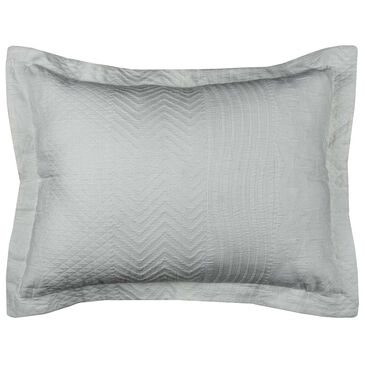 Rizzy Home Camilla Matelasse 20" x 36" King Sham in White, , large
