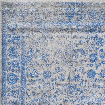 Safavieh Adirondack ADR109A-4R 4" x 4"  Grey/Blue Round Rug, , large