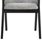 Blue River Arcadia and Renzo 5-Piece 42" Dining Set with Gray Cushion in Black, , large