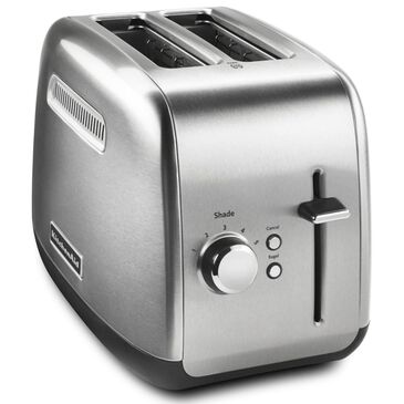 KitchenAid Two Slice Manual Toaster- Manual Lift in Brushed Stainless Steel, , large