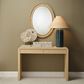 Splendor Living Hadley 2-Drawer Raffia Console Table in Natural, , large