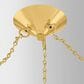 Troy Lighting Fiorello 9-Light Chandelier in Vintage Polished Brass, , large