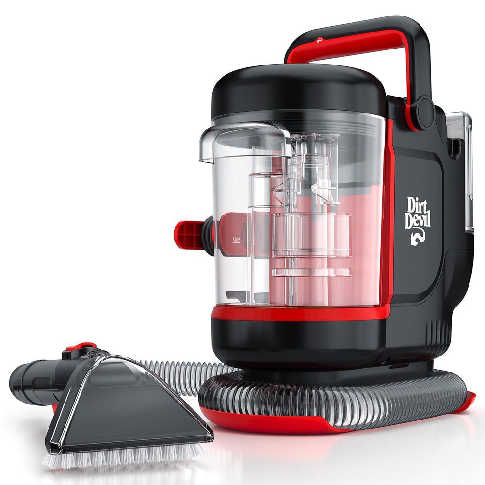 Dirt Devil Portable Carpet and Upholstery Spot Cleaner in Black and Red, , large