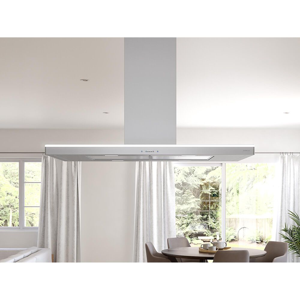 Zephyr Luce 36&quot; Island Range Hood in Stainless Steel, , large