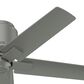 Hunter Terrace 44" Outdoor Ceiling Fan in Matte Silver, , large