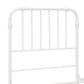 Furniture of America Wren Twin Spindle Kids Bed in White, , large