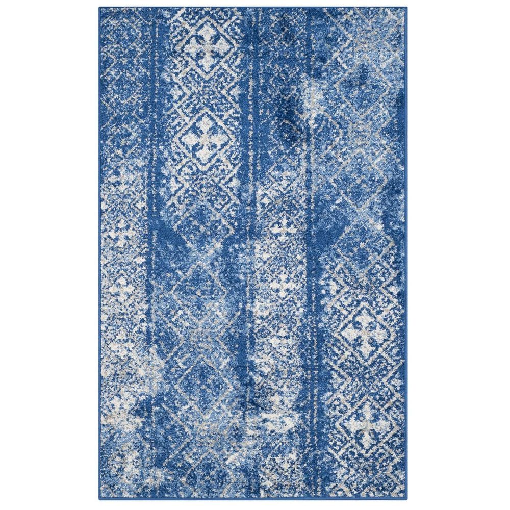 Safavieh Adirondack ADR111F-3 3&#39; x 5&#39; Silver/Blue Area Rug, , large