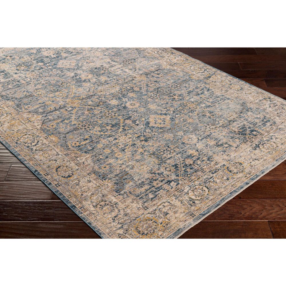 Surya Aspendos 10&#39; x 13&#39;11&quot; Denim, Gray, Wheat, Taupe, Black and Light Beige Area Rug, , large