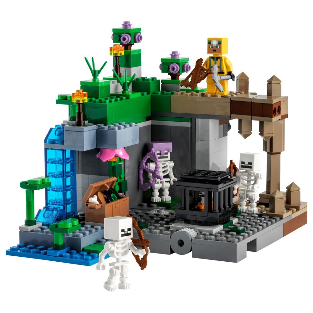 LEGO Minecraft The Skeleton Dungeon Building Set, , large