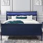 Global Furniture USA Charlie Full Bed in Blue, , large
