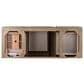 James Martin Vanities Portland 48" Single Bathroom Vanity in Whitewashed Walnut with 3 cm Lime Delight Quartz Top and Rectangular Sink, , large
