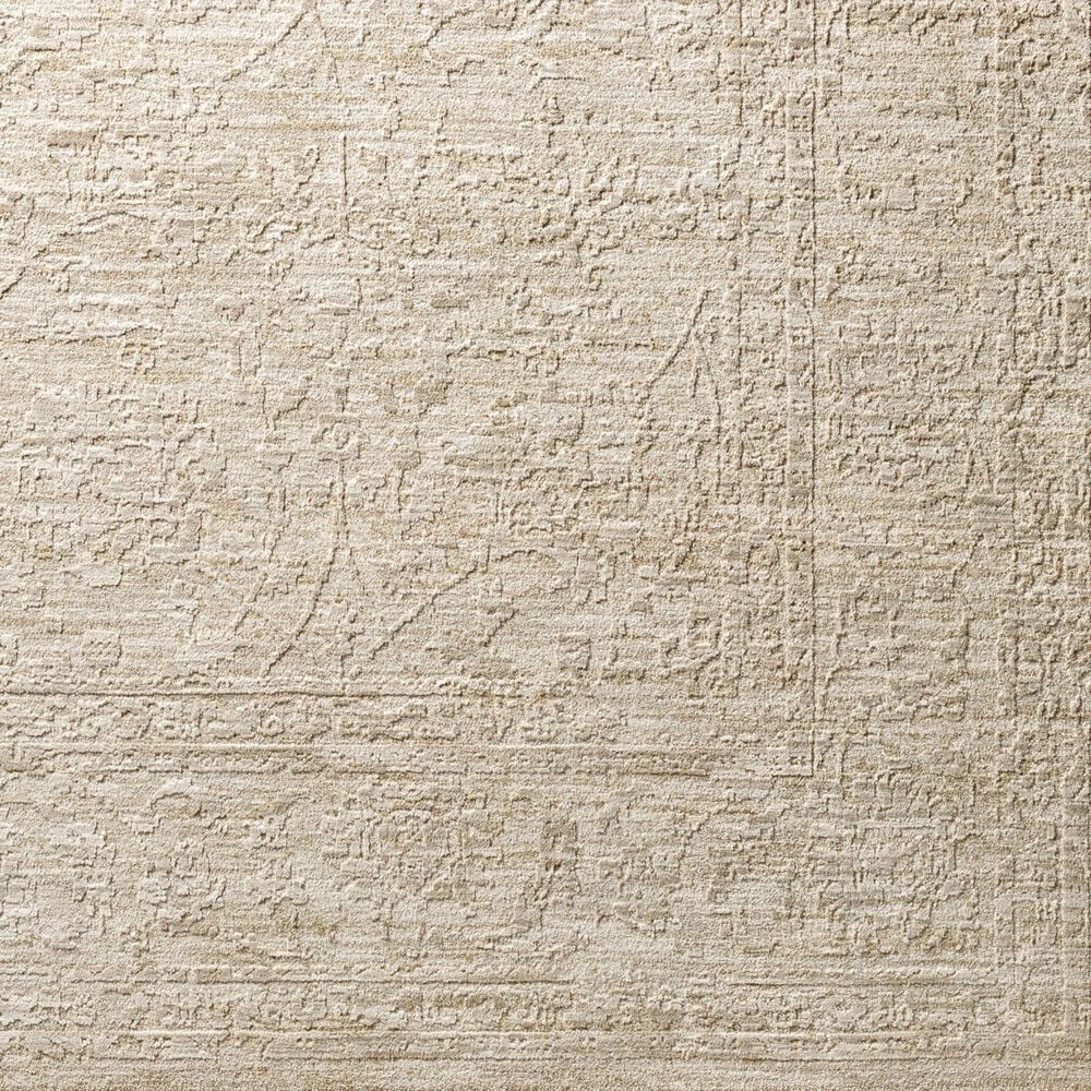 Surya Masterpiece MPC-2315 Medium Gray, Light Gray and Cream 2&#39;7&quot; x 7&#39;3&quot; Runner, , large