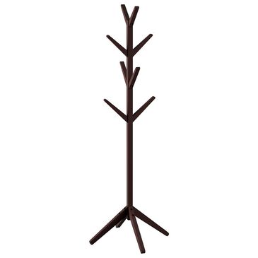 Timberlake Lavish Home Coat Rack in Espresso Brown, , large