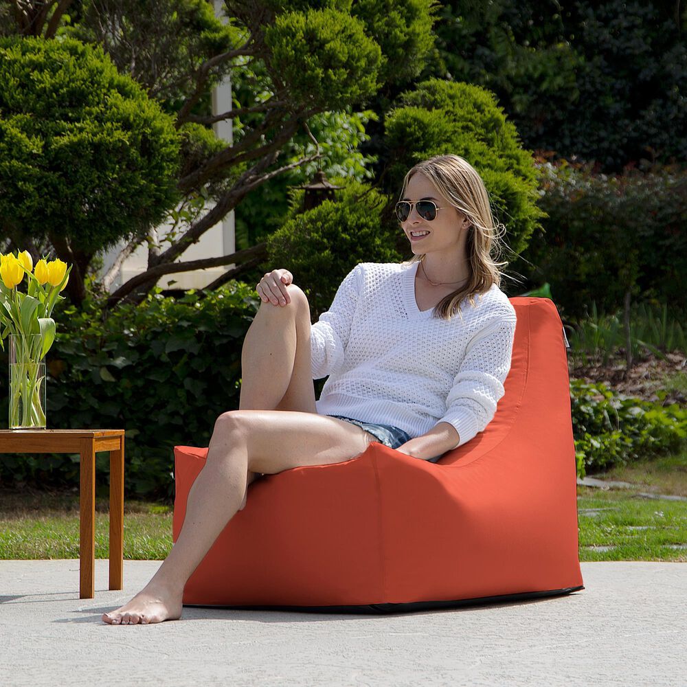 Jaxx Juniper Patio Bean Bag Chair in Flamingo, , large