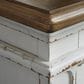 Ashley Realyn XL 74" TV Stand in Chipped White, , large