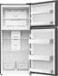 Frigidaire 19 Cu. Ft. Garage Ready Top Freezer Refrigerator in Black, , large