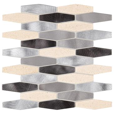 Dal-Tile Infinite Mirage Timeless Ilussion 12" x 12" Mosaic Sheet, , large