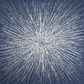 Safavieh Evoke EVK228N 3" Round Navy and Ivory Area Rug, , large