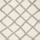 Safavieh Dallas Shag SGD258F-214 2"3" x 14" Ivory/Grey Runner, , large