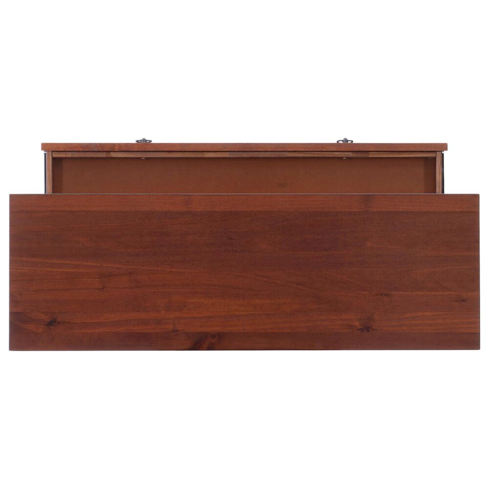 Linon Home Decor Trenton Console Table in Antique Tobacco, , large