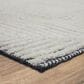 Drew and Jonathan Home Sirocco Algiers 6" x 9" Black and White Area Rug, , large