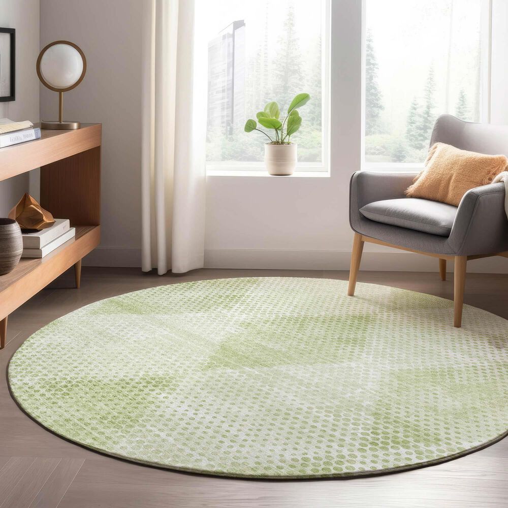 Dalyn Rug Company Trevi TV4 8&#39; Round Mint Area Rug, , large