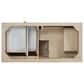James Martin Vanities Marigot Single 48" Single Vanity in Sun-washed Oak with 3 cm Victorian Silver Quartz Top, , large