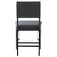 Linon Home Decor Norway Folding Chair in Black, , large