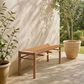 Zuo Modern Iska Bench in Natural, , large
