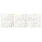 Marazzi Marble Obsession 12" x 24" Matte Porcelain Tile in Arabescato, , large