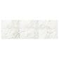 Marazzi Marble Obsession 12" x 24" Matte Porcelain Tile in Arabescato, , large