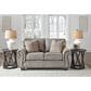 Ashley Olsberg Loveseat in Steel, , large